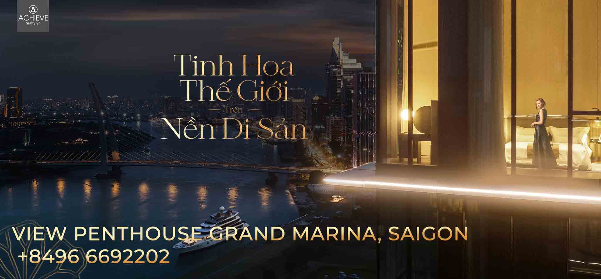 View Penthouse Grand Marina Saigon