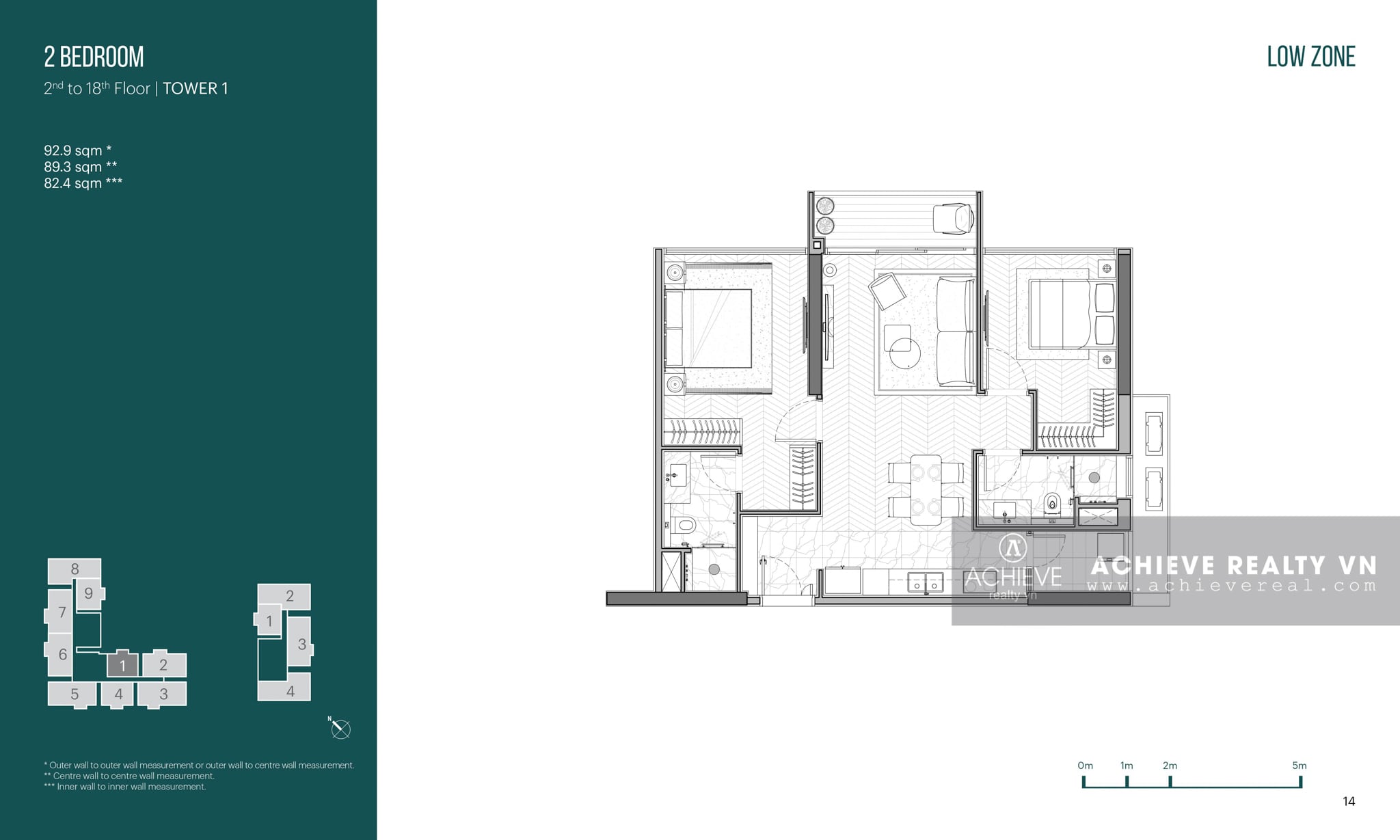 Mặt bằng Narra Residences