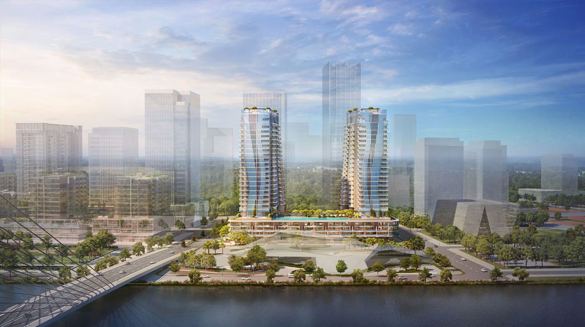Phối cảnh Metropole Thủ Thiêm Opera Residences