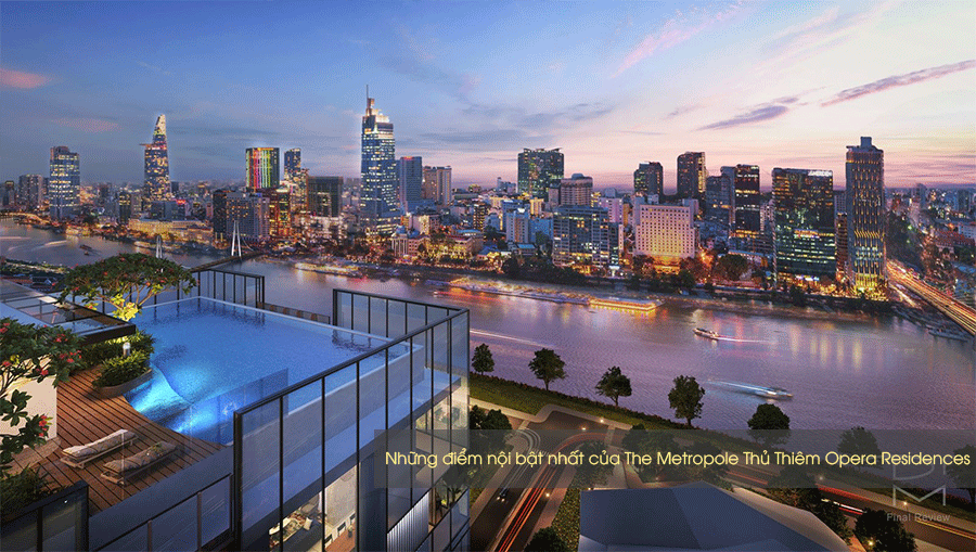 View dự án The Metropole Thủ Thiêm Opera Residences