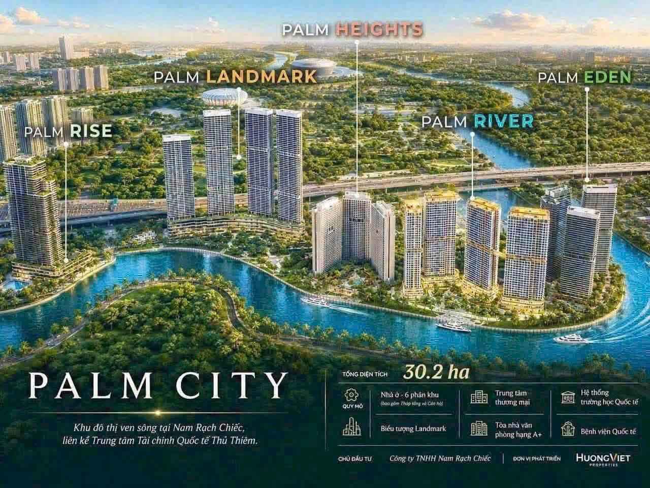 Tổng quan đại đô thị ven sông Palm City