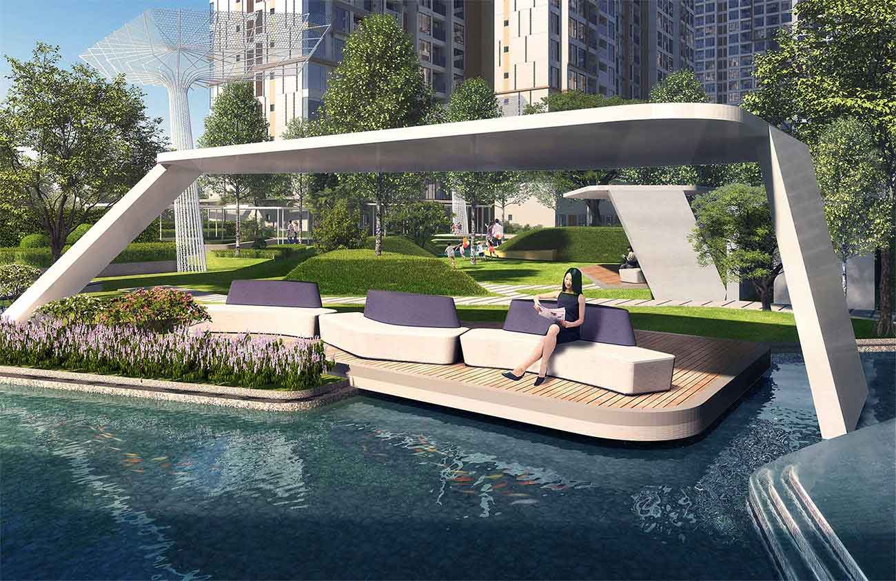 Thiết kế và tiện ích tại The Global City