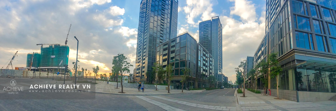 Góc nhìn Linen Residences từ phía bên Nara Residences