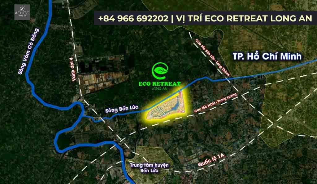 Vị trí Eco Retreat Long An