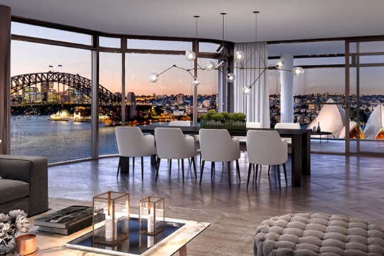 Mặt bằng Penthouse Opera Residences - The Metropole Thủ Thiêm 