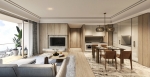 Mặt bằng phòng tổng thống dự án Grand Marina Saigon mang thương hiệu JW Marriot và Marriot