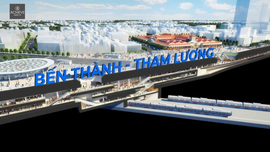 Tuyến Metro số 2 Bến Thành - Tham Lương: Động lực mới cho sự phát triển khu đô thị Thủ Thiêm