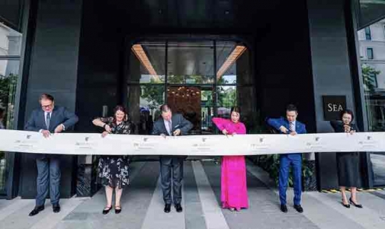 Khai trương Tòa Sea - Grand Marina Saigon: Cột mốc JW Marriott Residences đầu tiên Châu Á - Thái Bình Dương