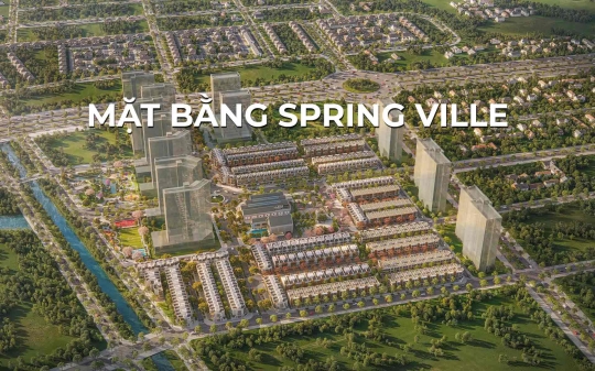 Mặt bằng chi tiết Spring Ville Đồng Nai
