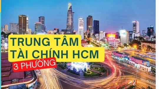 Trung tâm tài chính Quốc tế TP.HCM trải dài 3 phường: Bến Thành, Sài Gòn và Thủ Thiêm