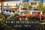 Bán biệt thự Victoria Ba Son đơn lập góc sông, 437,5m2, 779 tỷ