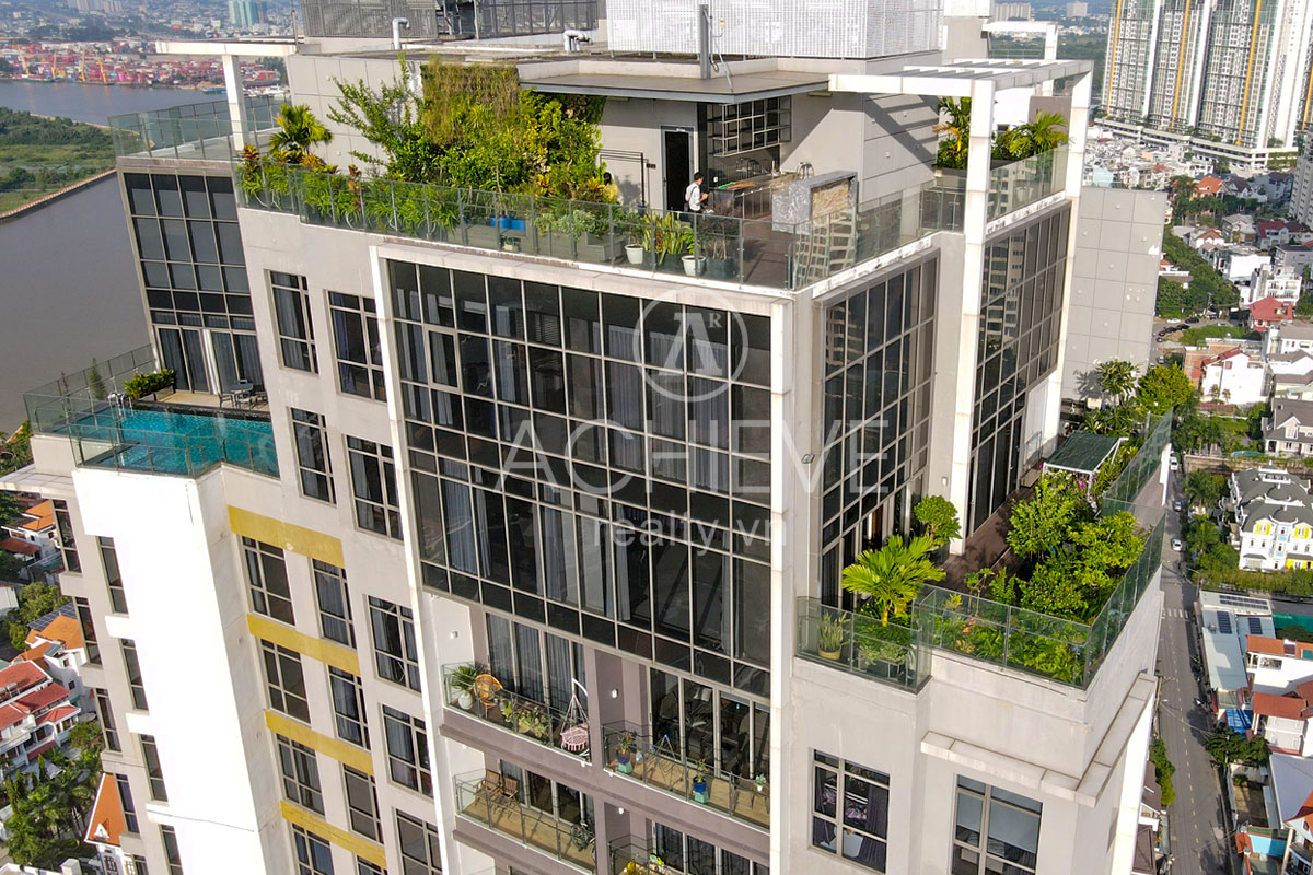 Penthouse Nassim Thảo Điền 65 Tỷ | Penthouse hướng sông Sài Gòn tuyệt đẹp 6