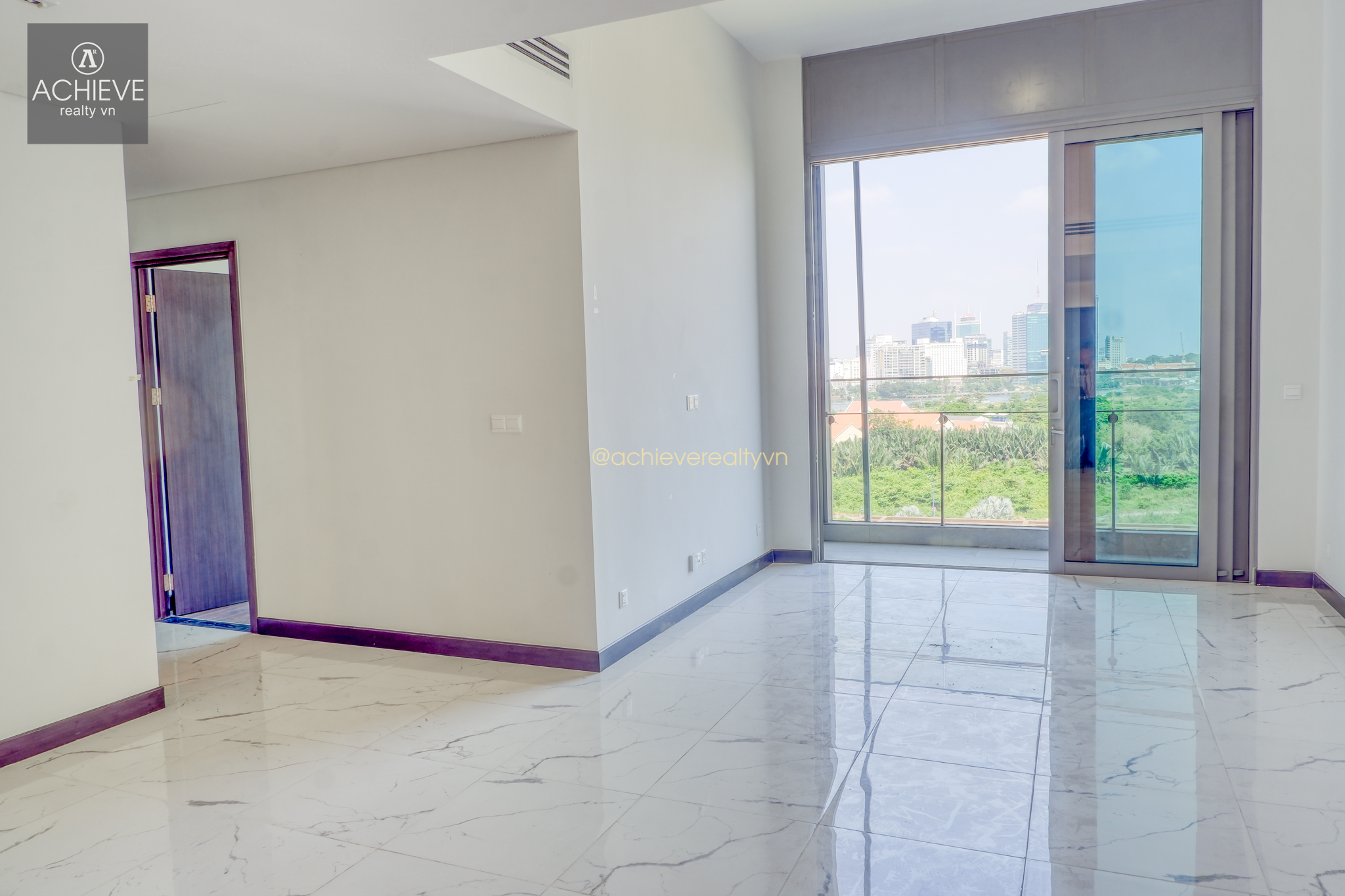 Cho thuê căn hộ Empire City tháp Linden Residences 2 phòng ngủ nội thất cơ bản 93.2m2 T2B.X.05 EC039