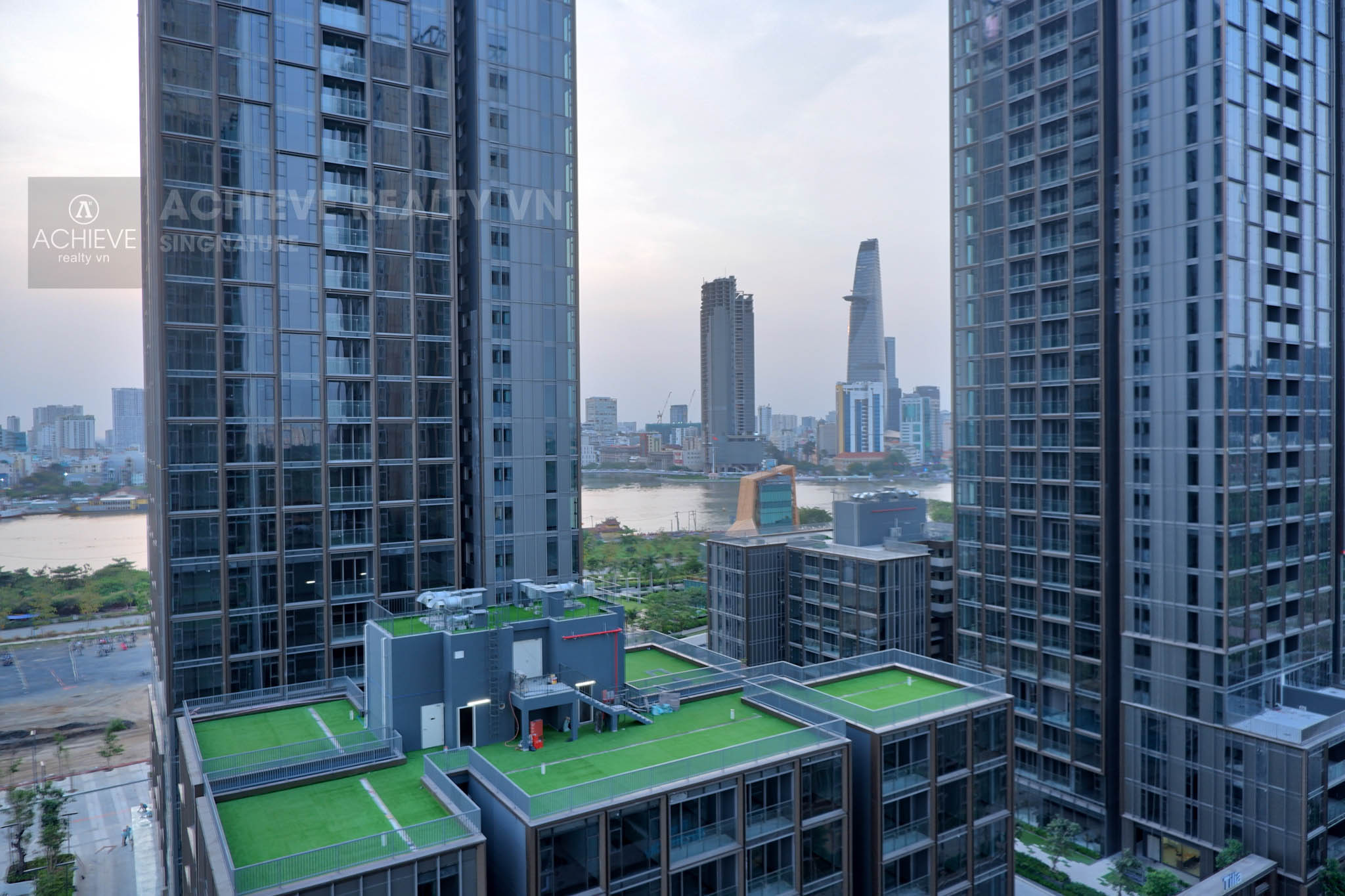 Bán 1 Phòng Ngủ Linden Residences tầng trung 63,8m2 | Empire City | View sông, bến Nhà rồng| T1A.1X.06