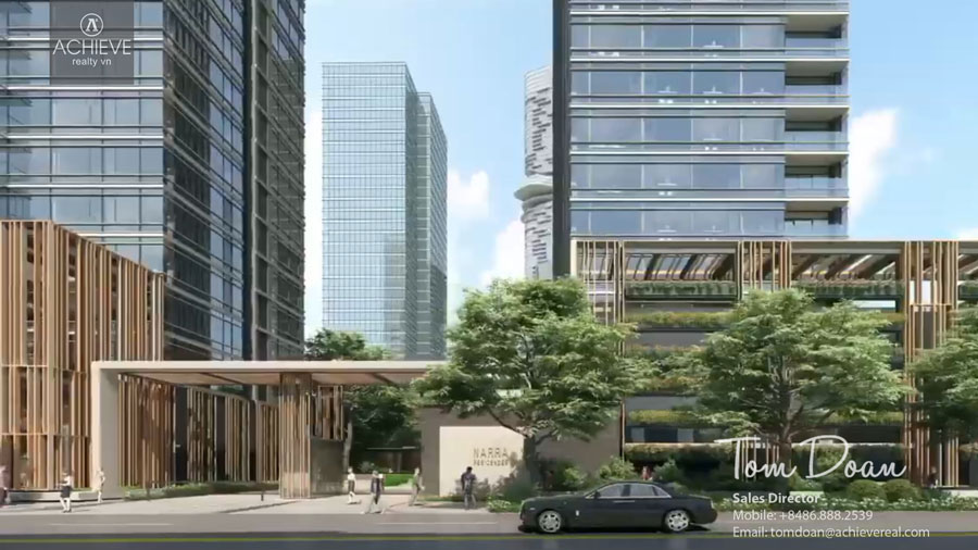 Bán căn Dual Key 2 phòng ngủ + 1 Empire City Thủ Thiêm tháp Nara Residences 121m2 - N1.0x.02  EC0091