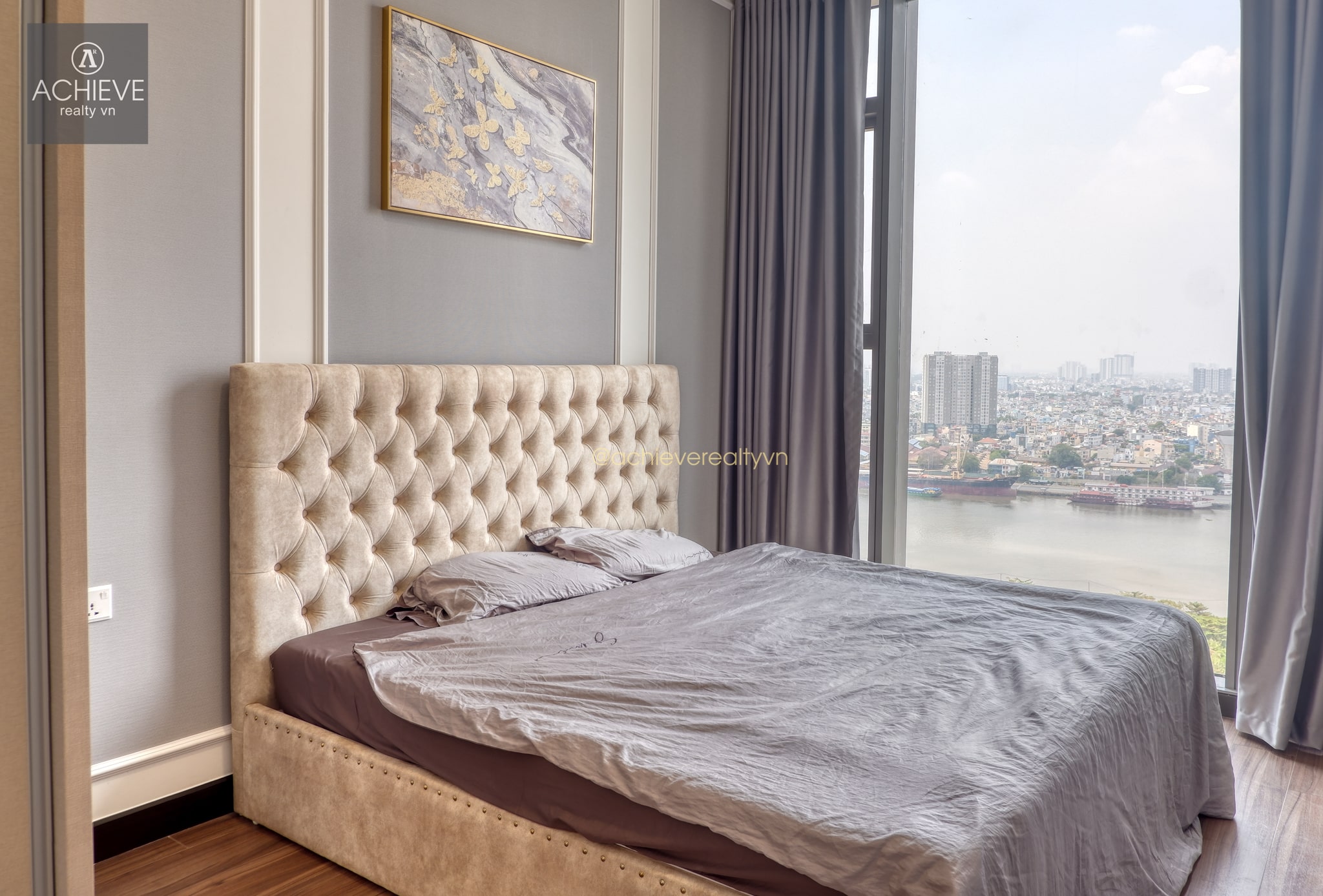 Cho thuê căn hộ Empire City tháp Linden Residences 1 phòng ngủ full nội thất 63.8m2 - EC052