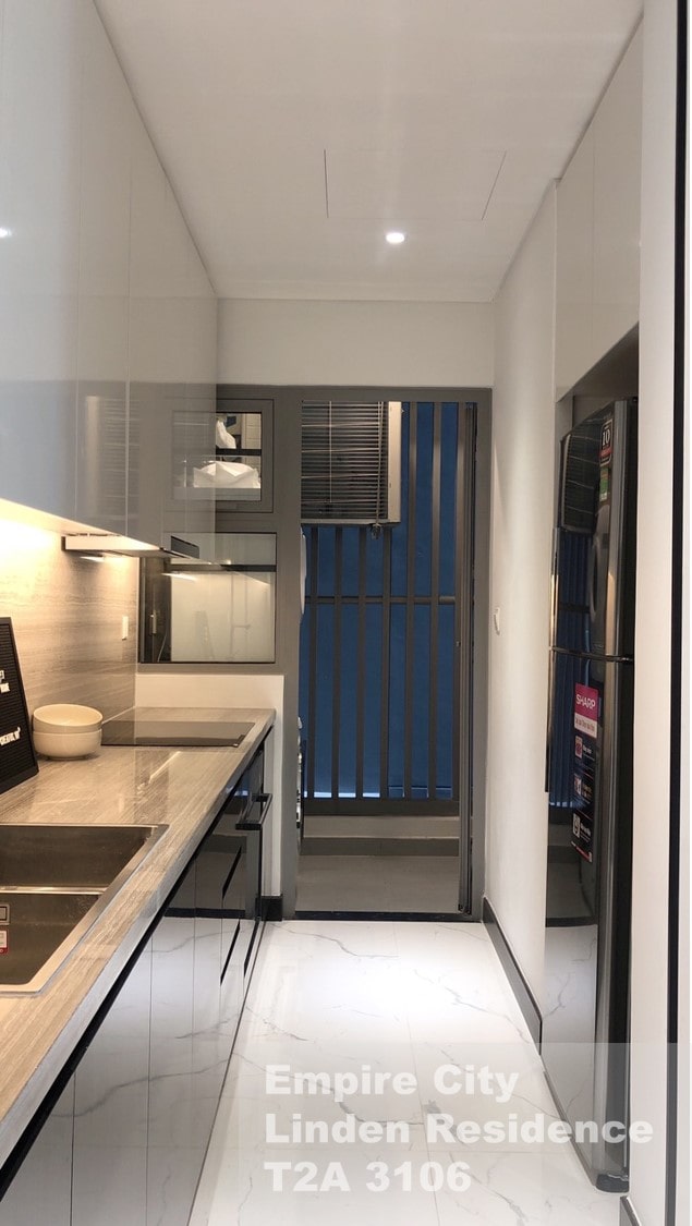 Cho thuê căn hộ Empire City tháp Linden Residences 1 phòng ngủ full nội thất 63.8m2 - EC109