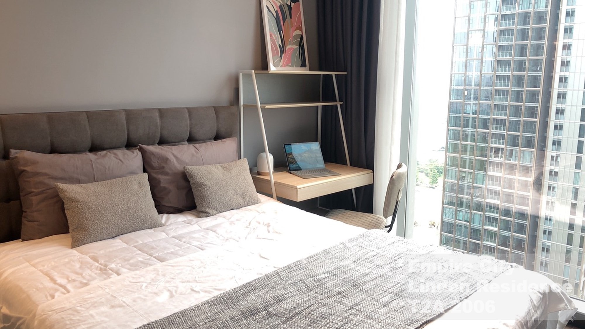 Cho thuê căn hộ Empire City tháp Linden Residences 1 phòng ngủ full nội thất 63.8m2 - EC109