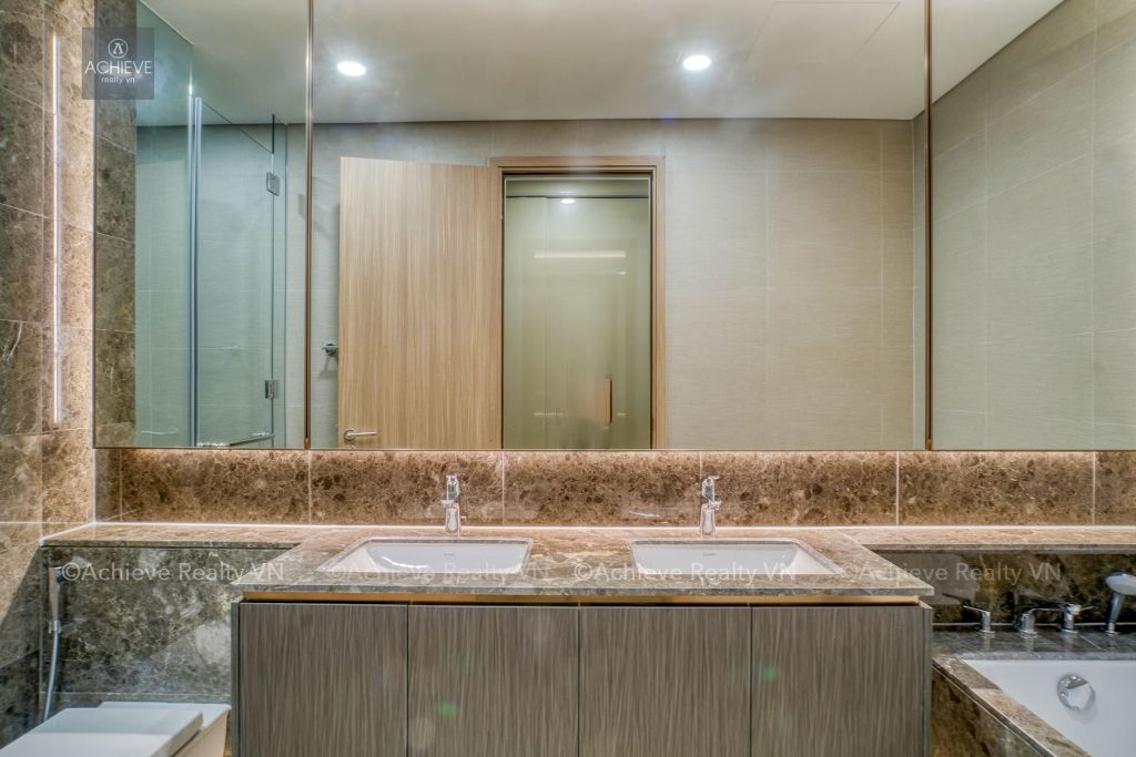 Căn hộ 3PN cao cấp cho thuê với thang máy riêng tại The River Thủ Thiêm