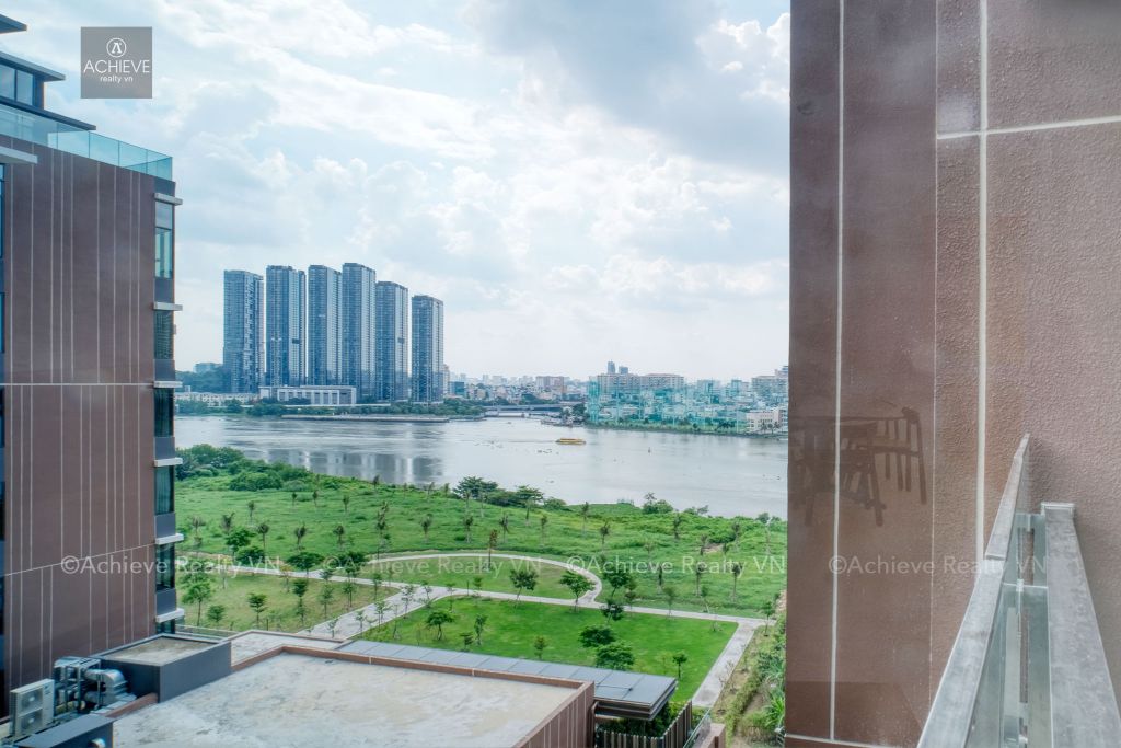 Căn hộ 3PN cao cấp cho thuê với thang máy riêng tại The River Thủ Thiêm