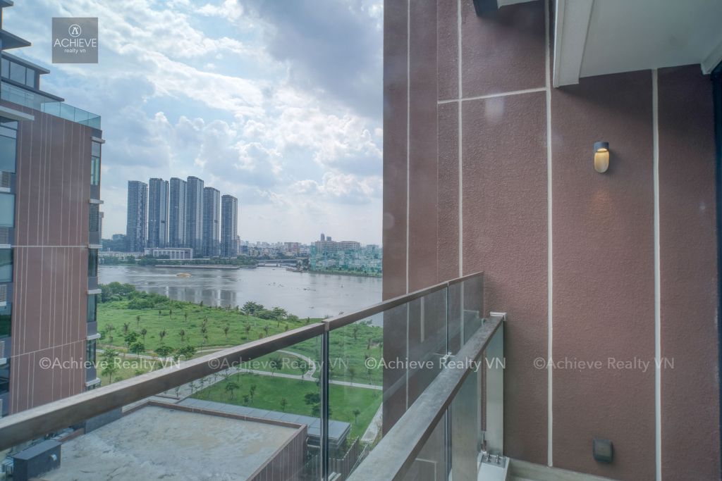Căn hộ 3PN cao cấp cho thuê với thang máy riêng tại The River Thủ Thiêm