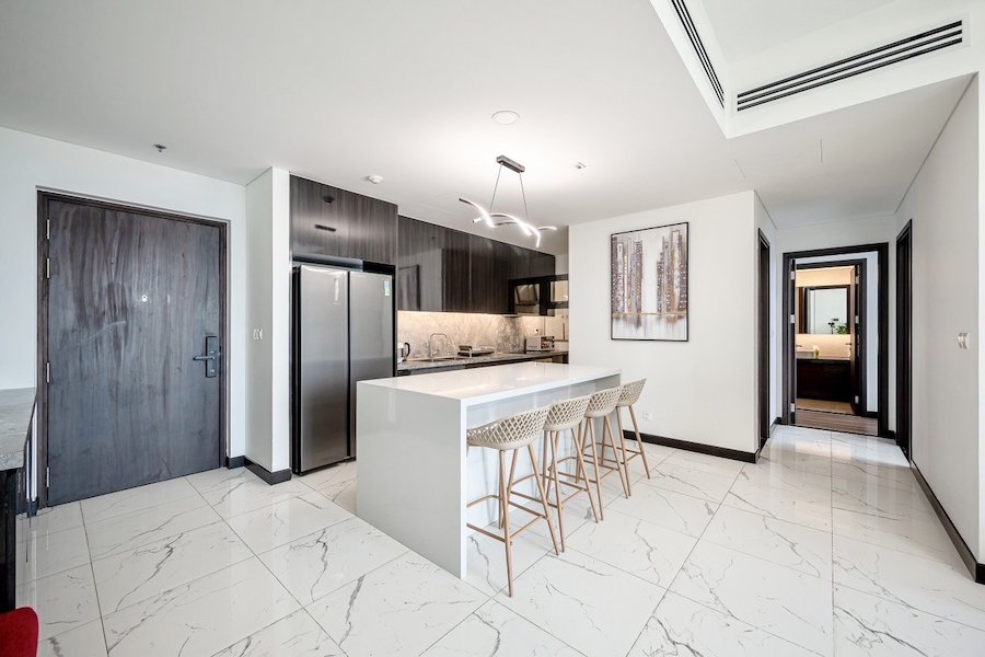 Bán 2 phòng ngủ Tilia Empire City | View về Empire City 88 Tầng