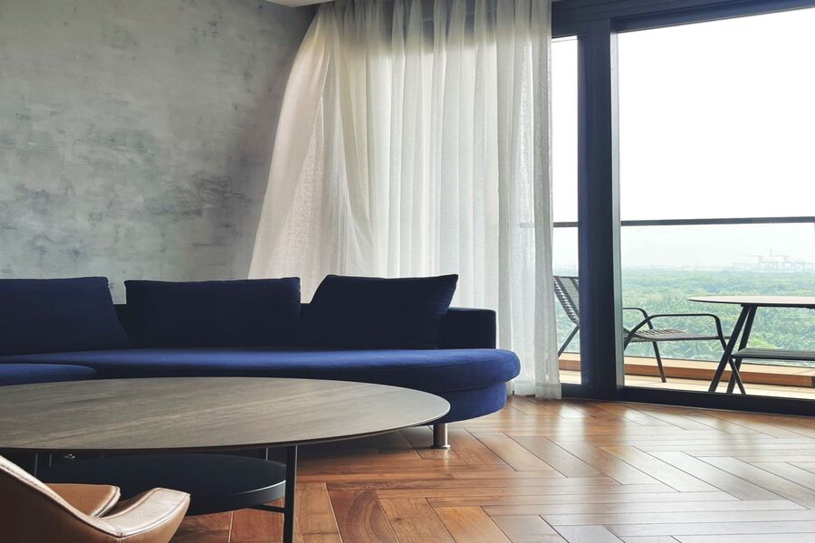 Cho thuê căn hộ 2 Phòng ngủ Cove Residences | Empire City | 101m2 | Đầy đủ nội thất