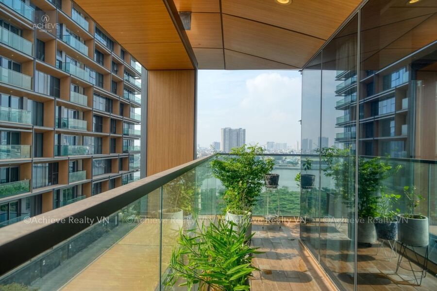 Cho thuê căn hộ 3 Phòng ngủ Cove Residences | Empire City | 155m2 | Đầy đủ nội thất