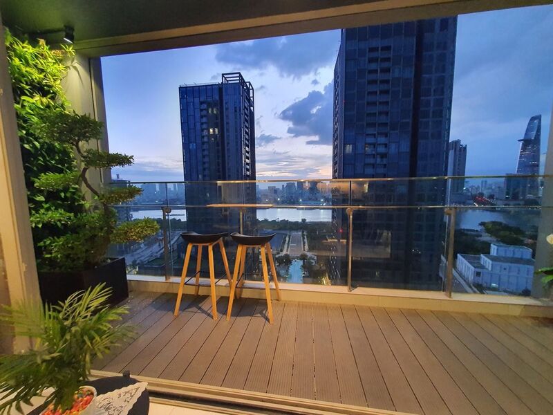 Cho thuê căn hộ 3 phòng ngủ Linden Residences Empire City | 127.1m2 | Đầy đủ nội thất