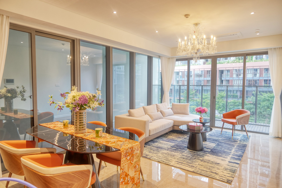 Cho thuê căn hộ 3 Phòng ngủ Opera Residence | The Metropole Thủ Thiêm | 145.29m2 | Nội thất đầy đủ