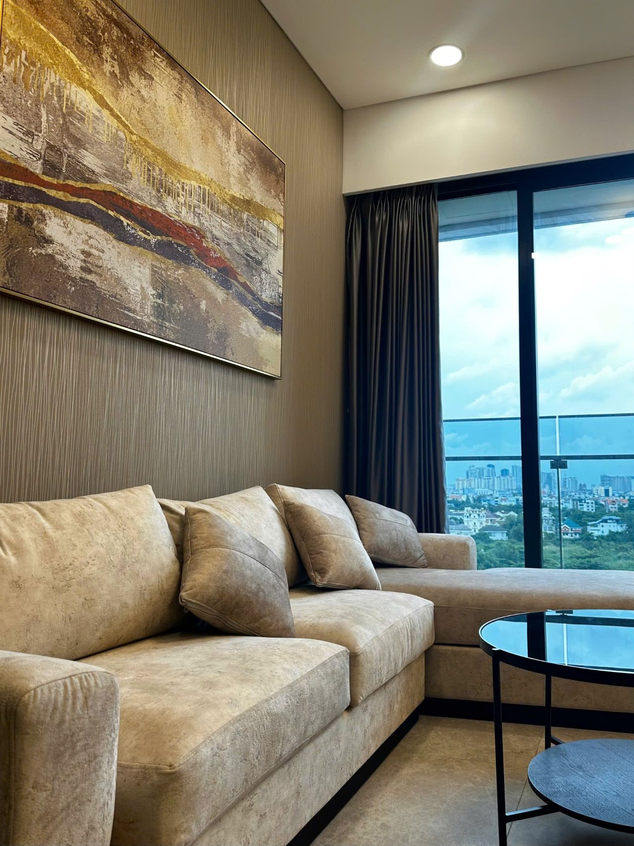 Cho thuê căn hộ 2 Phòng Ngủ | 94 m² | Full Nội Thất | The River Thủ Thiêm