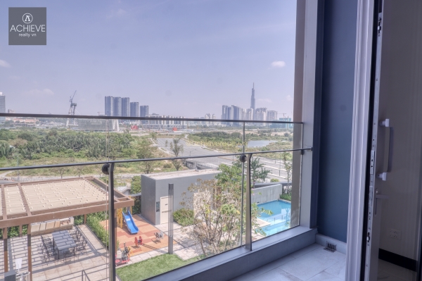 Cho thuê căn hộ Empire City tháp Linden Residences 2 phòng ngủ nội thất cơ bản 93.2m2 T2B.X.05 EC039