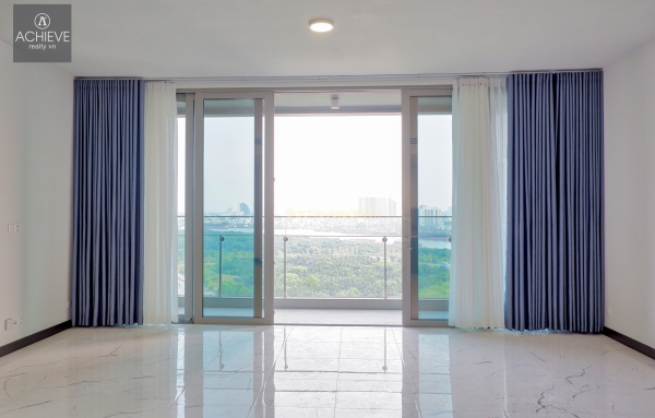Cho thuê căn hộ Empire City tháp Linden Residences 3 phòng ngủ nội thất cơ bản 148.7m2 T2A.X.05 EC042