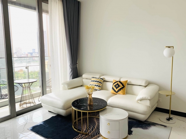 Bán 1 Phòng Ngủ Linden Residences tầng trung 63,8m2 | Empire City | View sông, bến Nhà rồng| T1A.1X.06