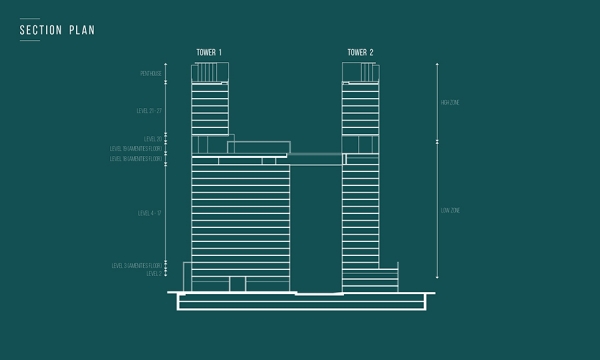 Bán căn Dual Key 2 phòng ngủ + 1 Empire City Thủ Thiêm tháp Nara Residences 121m2 - N1.0x.02  EC0091