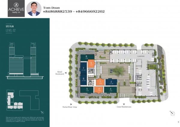 Bán căn Dual Key 2 phòng ngủ + 1 Empire City Thủ Thiêm tháp Nara Residences 121m2 - N1.0x.02  EC0091