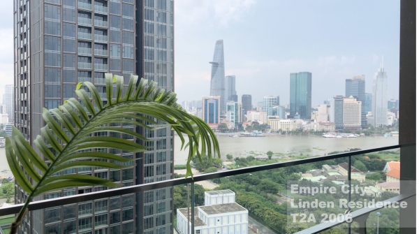 Cho thuê căn hộ Empire City tháp Linden Residences 1 phòng ngủ full nội thất 63.8m2 - EC109