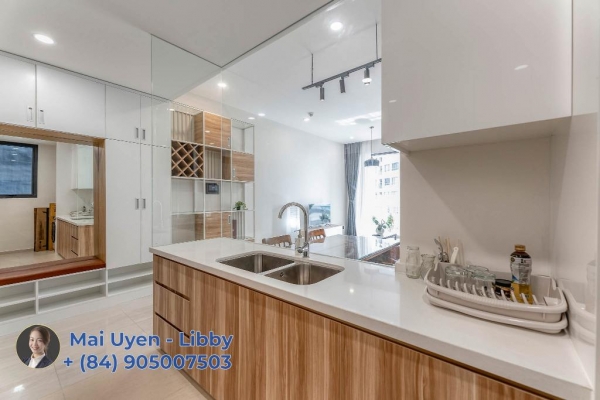 2-Bedroom apartment with full furniture for rent at Q2 Thao Dien project | Area of 71m2