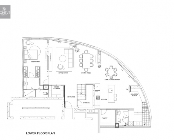 Bán Penthouse City Garden toà B diện tích 321m2 Suất người nước ngoài | Giá 48 Tỷ
