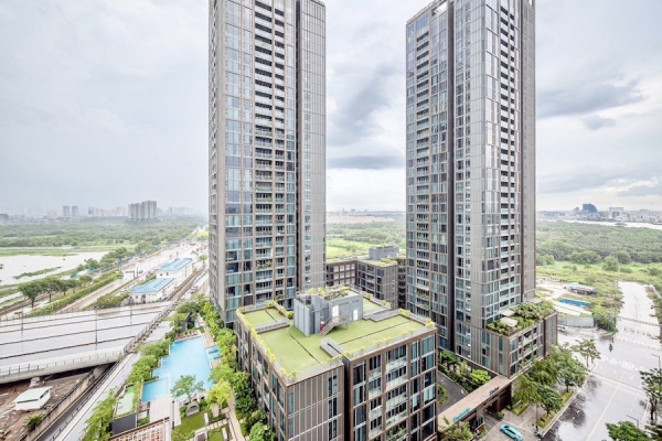 Bán 2 phòng ngủ Tilia Empire City | View về Empire City 88 Tầng