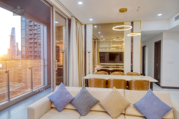 Cho thuê 3 phòng ngủ Empire City đầy đủ nội thất | Linden Residence
