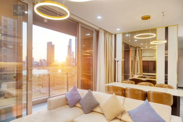Cho thuê 3 phòng ngủ Empire City đầy đủ nội thất | Linden Residence