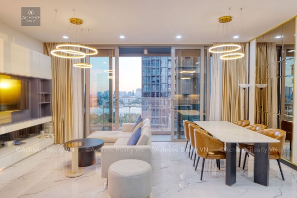 Cho thuê 3 phòng ngủ Empire City đầy đủ nội thất | Linden Residence