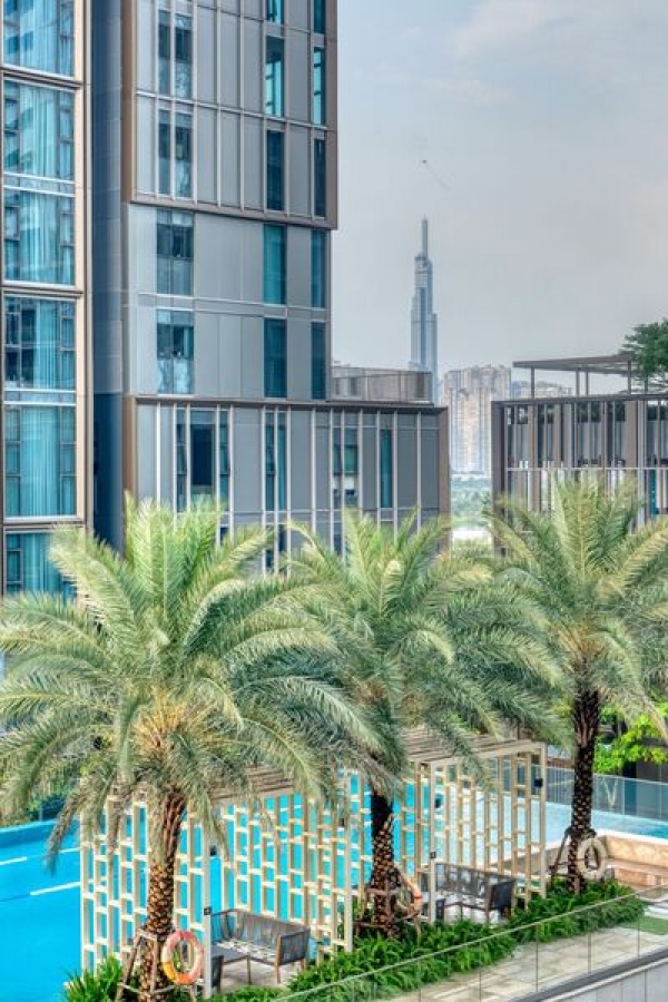 Cho thuê căn hộ 1 Phòng ngủ Tilia Residences | Empire City | 64m2 | Đầy đủ nội thất 