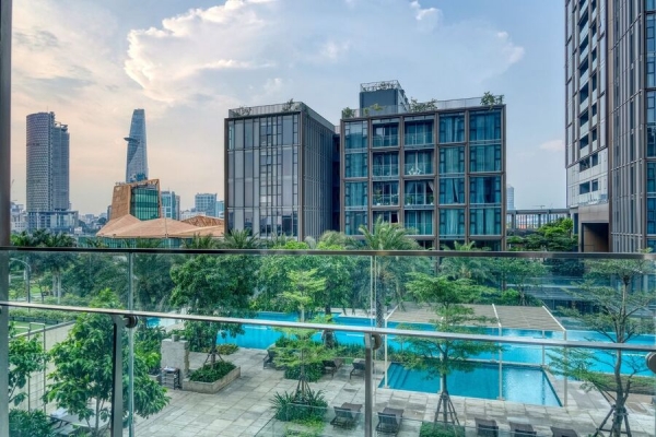 Cho thuê căn hộ 1 Phòng ngủ Tilia Residences | Empire City | 64m2 | Đầy đủ nội thất 