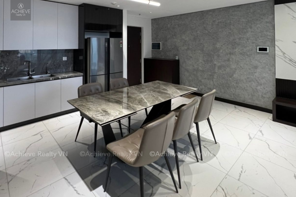 Cho thuê căn hộ 2 phòng ngủ Tilia Residences|Empire City|93m2|Bao phí quản lí và Internet