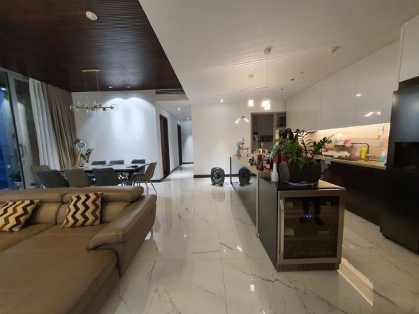 Cho thuê căn hộ 3 phòng ngủ Linden Residences Empire City | 127.1m2 | Đầy đủ nội thất