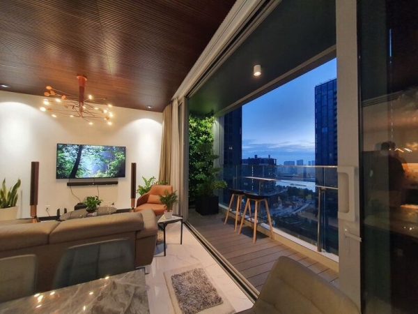 Cho thuê căn hộ 3 phòng ngủ Linden Residences Empire City | 127.1m2 | Đầy đủ nội thất
