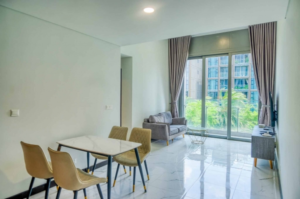 Cho thuê căn hộ 1 Phòng ngủ Tilia Residences | Empire City | 64m2 | Đầy đủ nội thất 