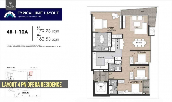 Bán 4 Phòng Ngủ Opera Residence Metropole | View sông Sài Gòn | Suất người nước ngoài SPA